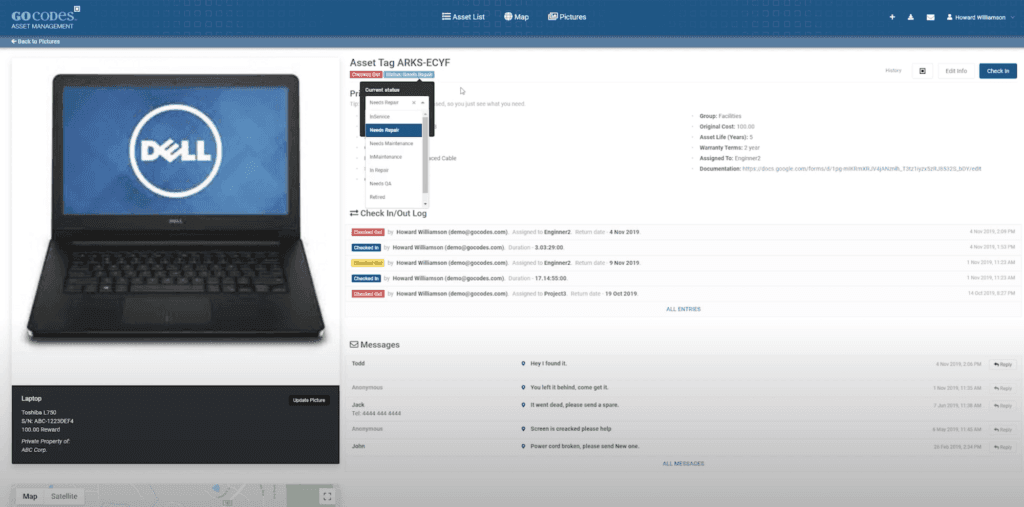 Demo de GoCodes