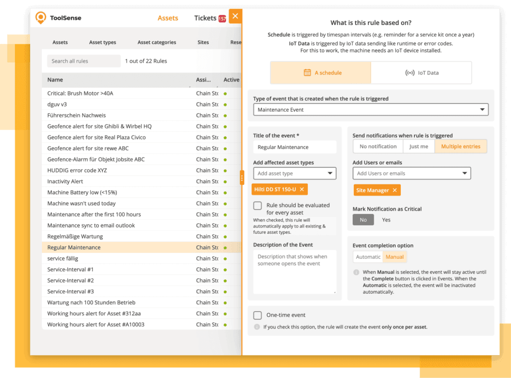 Präventive Problembehebung und Instandhaltung mit ToolSense