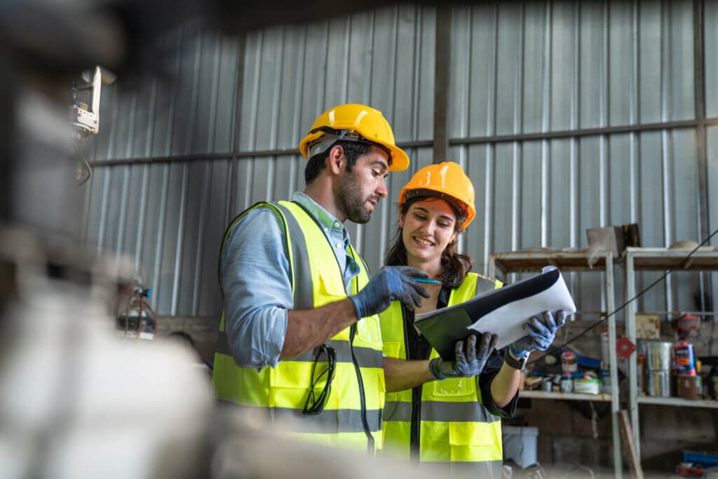 Responsable maintenance au travail