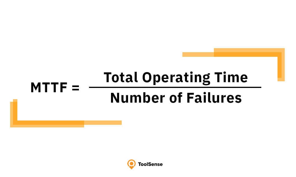 Fórmula de Mean Time To Failure