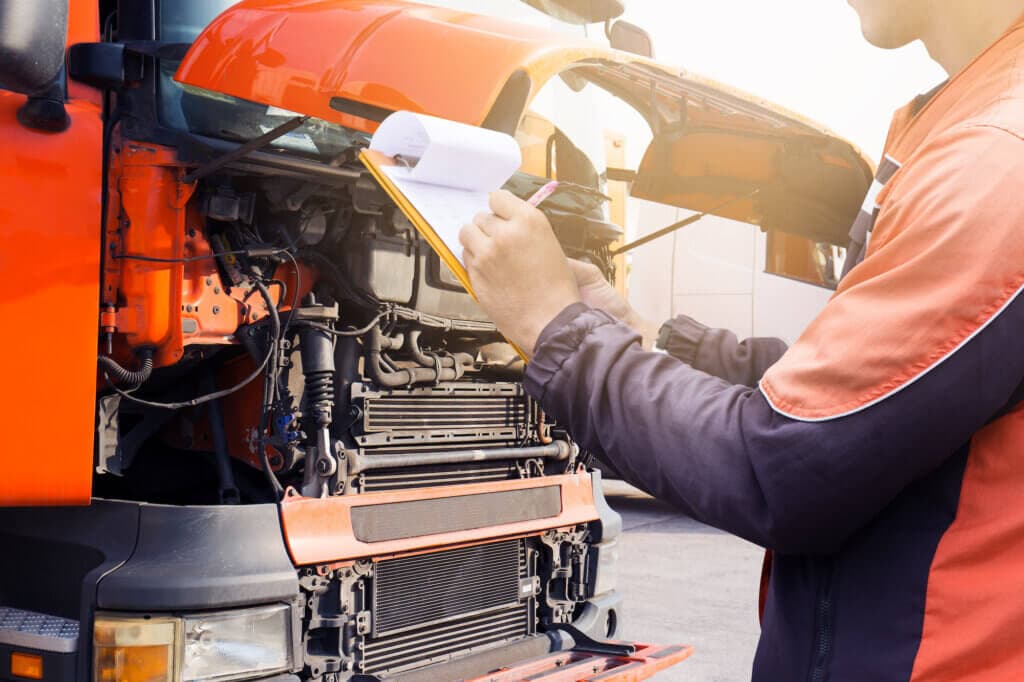 Contrôle du côté passager du moteur