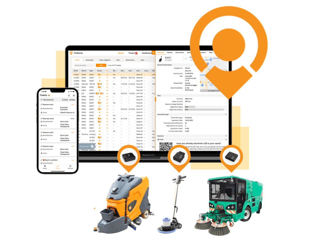 Equipment management software