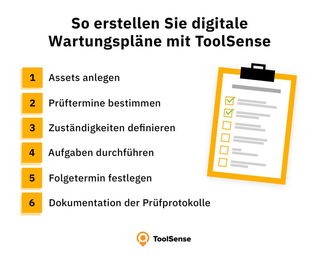 Create digital maintenance plans with ToolSense