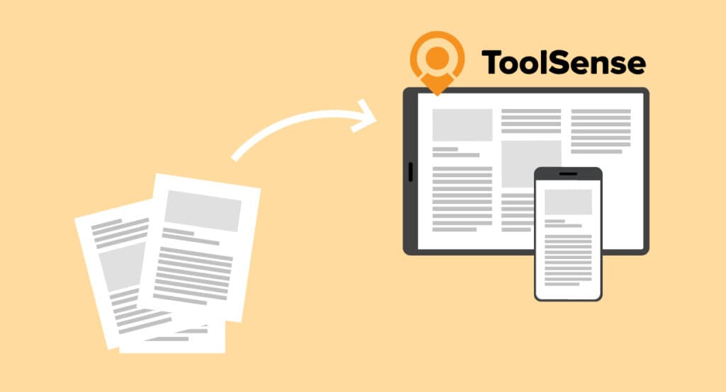 Digitalizing inspections and documenting them with ToolSense