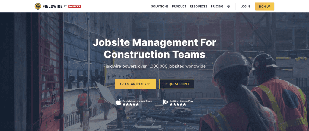 Fieldwire construction app