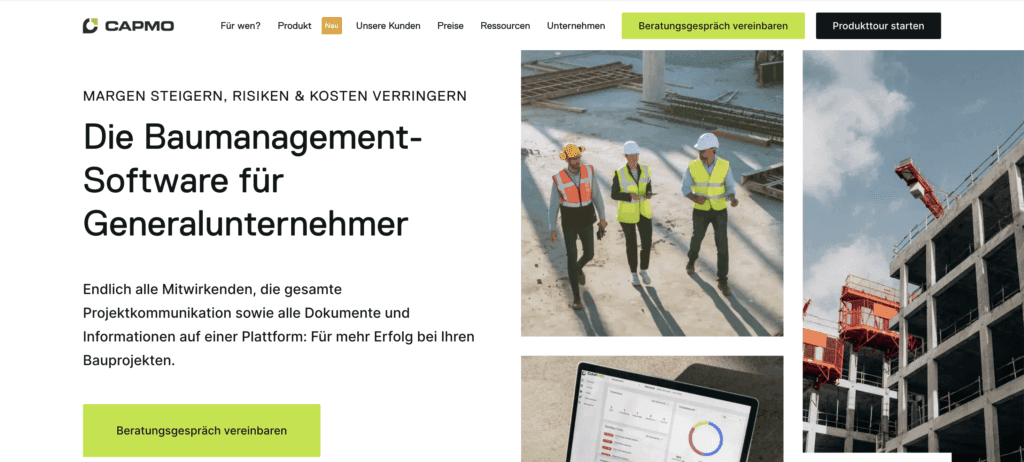 Capmo construction app