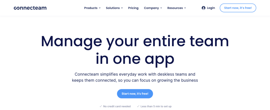 Connecteam app