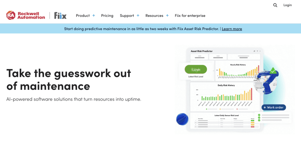 Fiix CMMS Software for extending asset lifespan