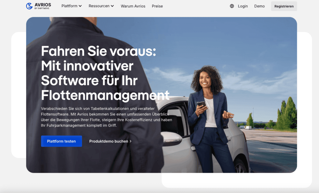 Avrios fleet management platform