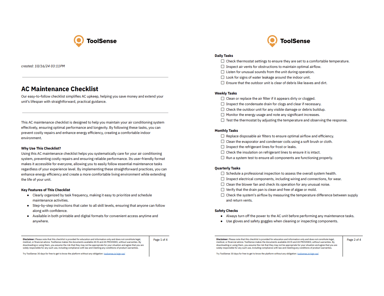 Optimisez l’efficacité avec notre checklist d’entretien de climatisation