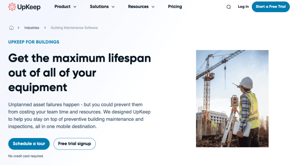 UpKeep logiciel de maintenance