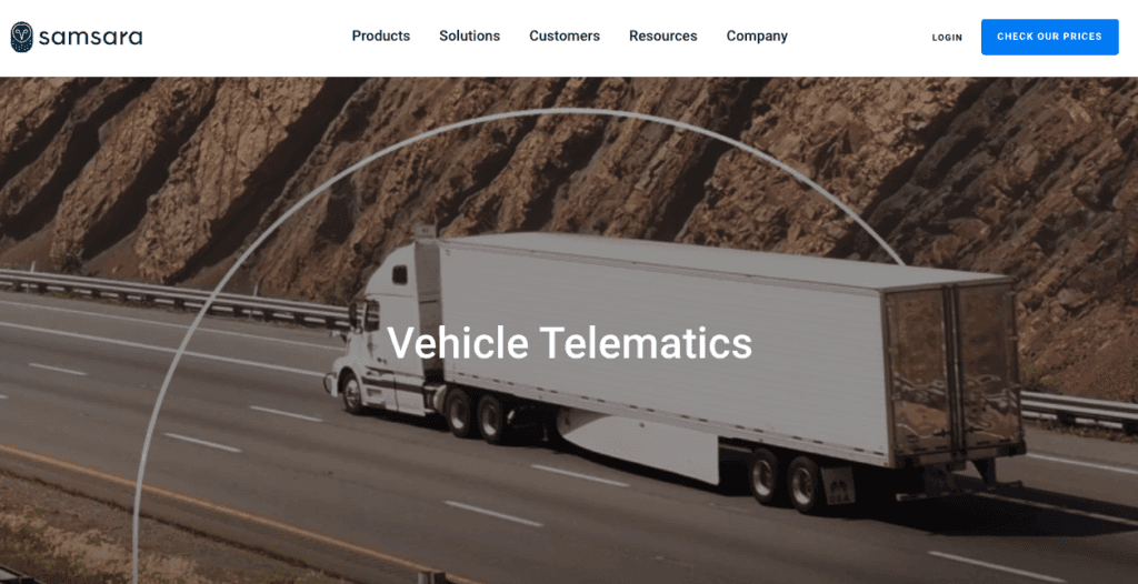 Samsara fleet management app