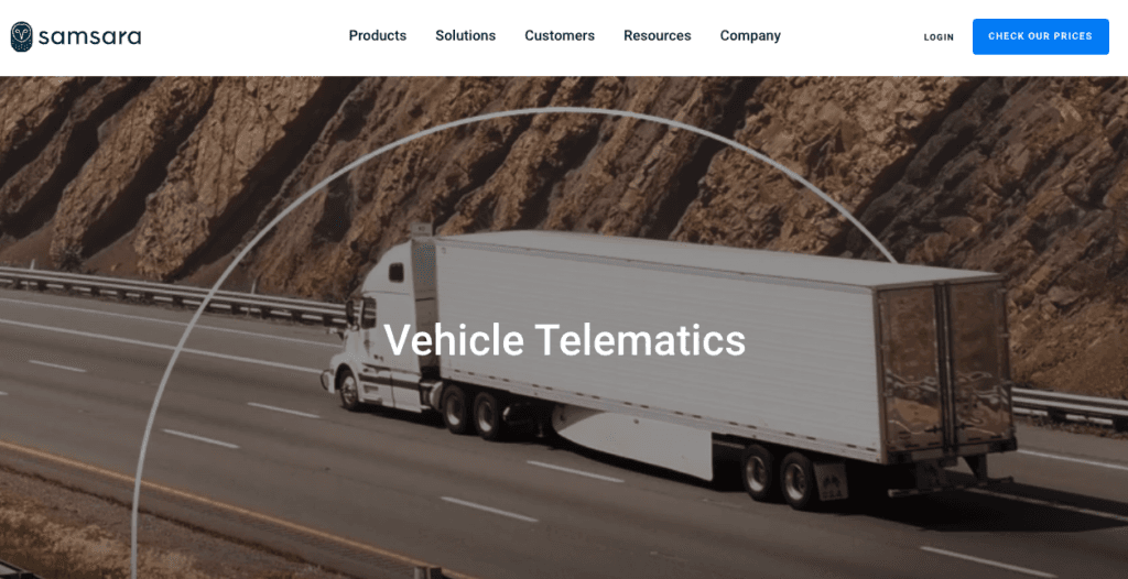 Samsara fleet management app