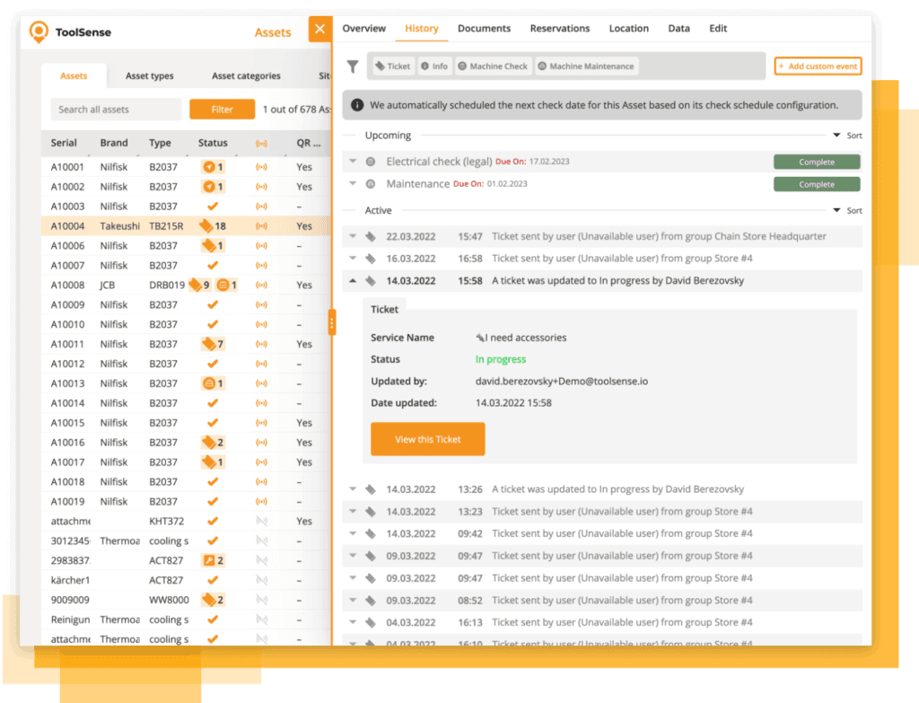ToolSense fleet management software designed for fleet managers to track vehicles, monitor driver behavior, monitor fuel consumption and automate preventive maintenance