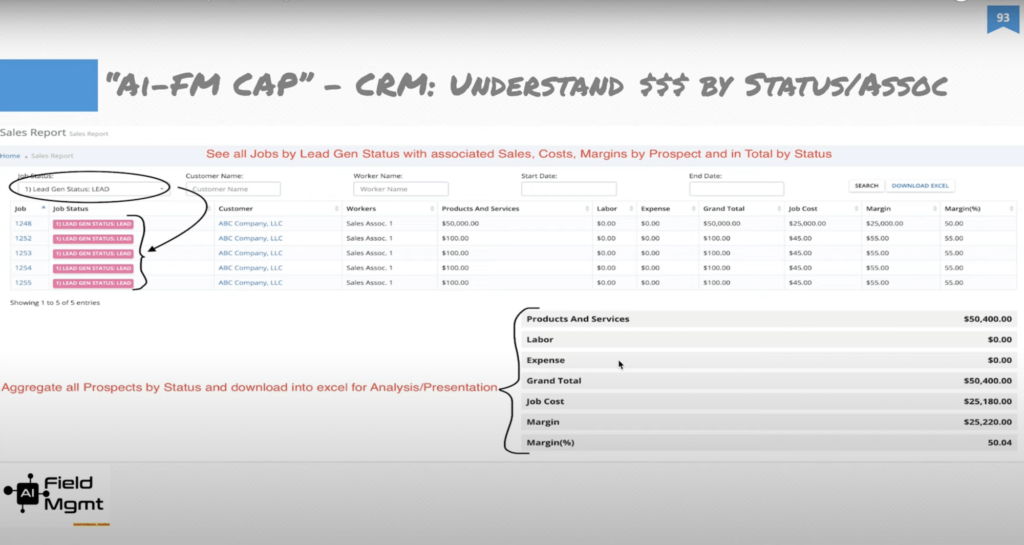 AI Field Management Demo: Heavy equipment asset management software