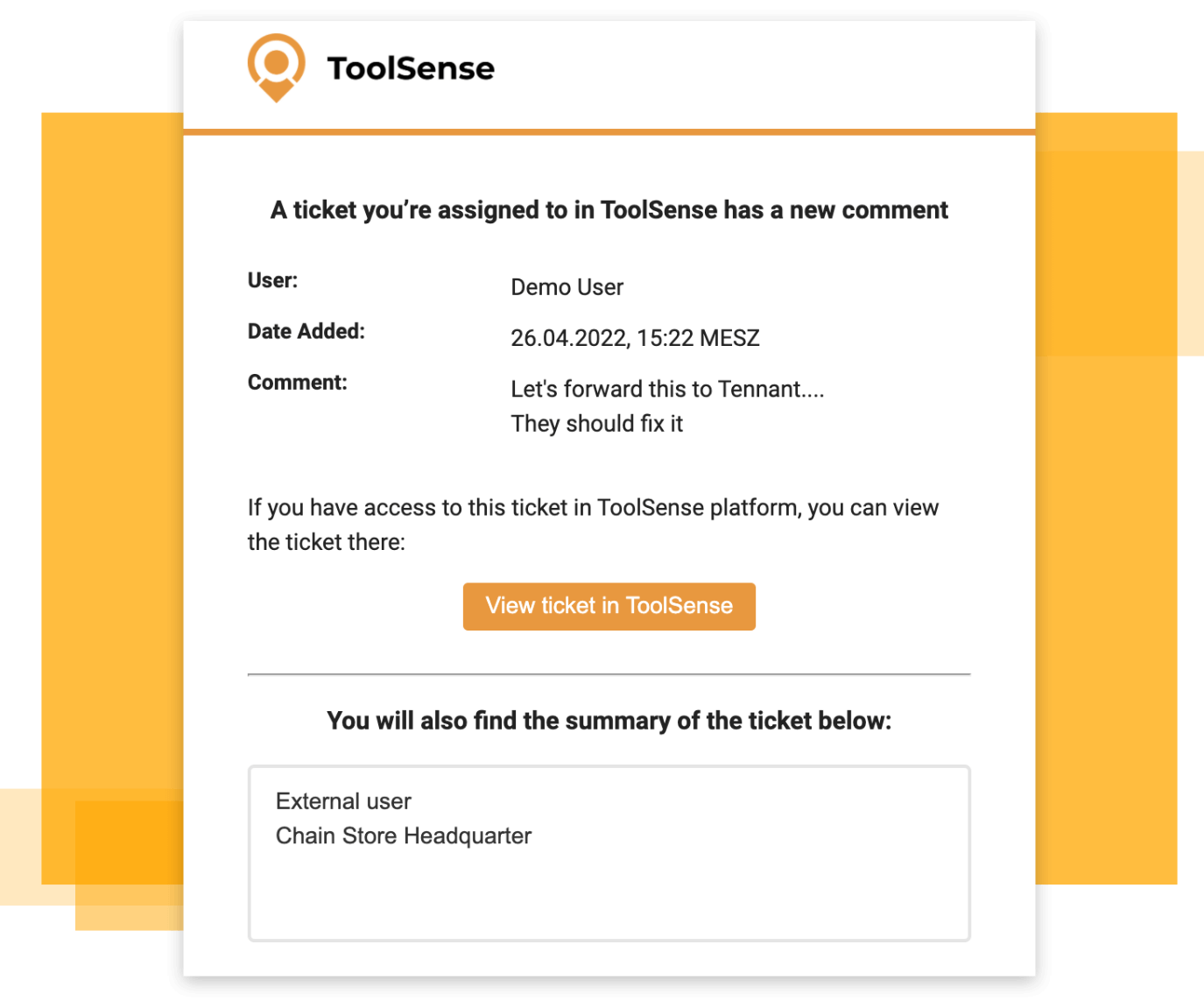 ToolSense Work Order Management