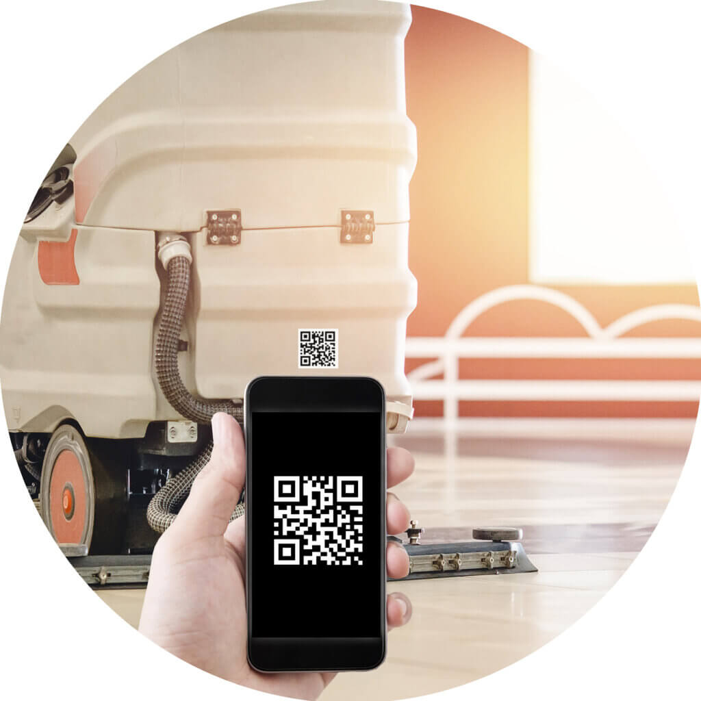 qr code scanning with toolsense