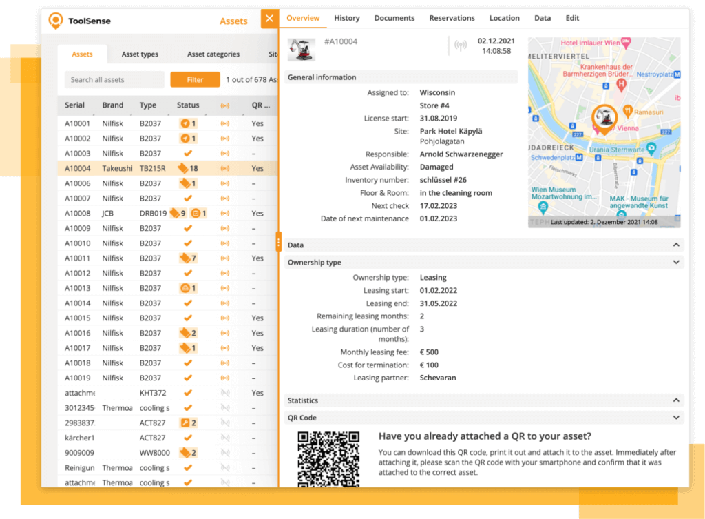 asset tracking with ToolSense