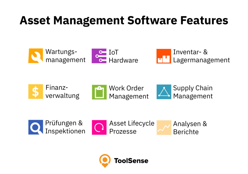 ToolSense Asset Management Software Features