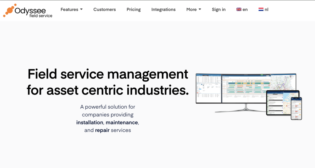 Odyssee Field Service – Field Service Business Software