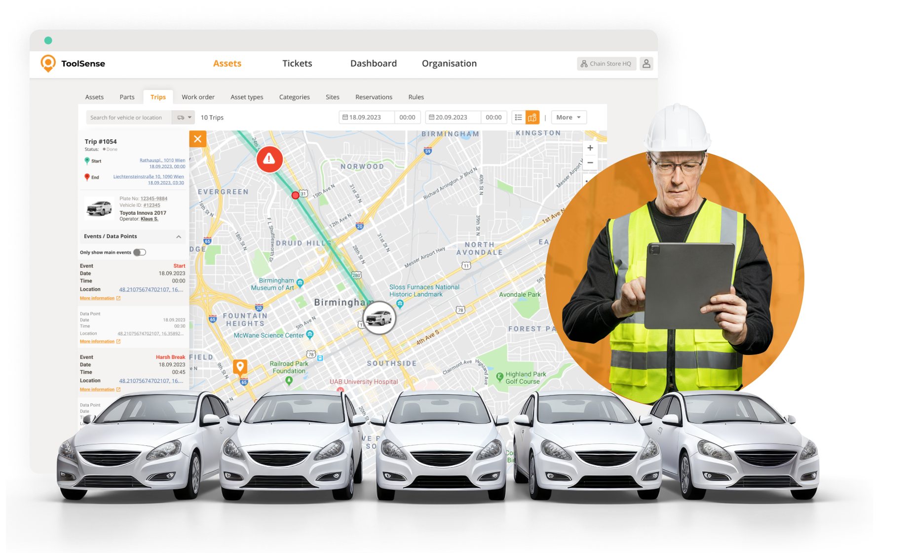 ToolSense: EV Fleet Management Solution