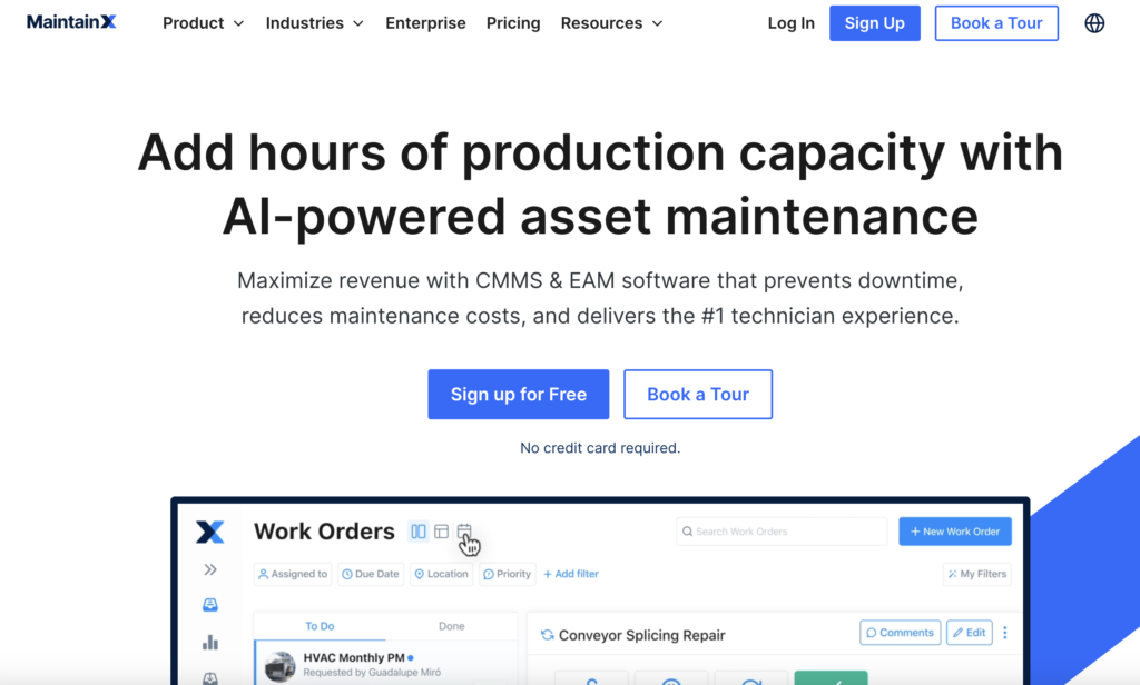 MaintainX Meter Reading