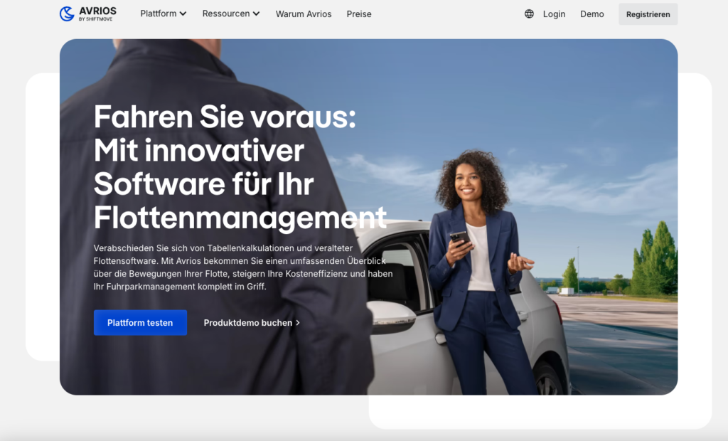 Avrios: Digitale Plattform für Flottenmanager