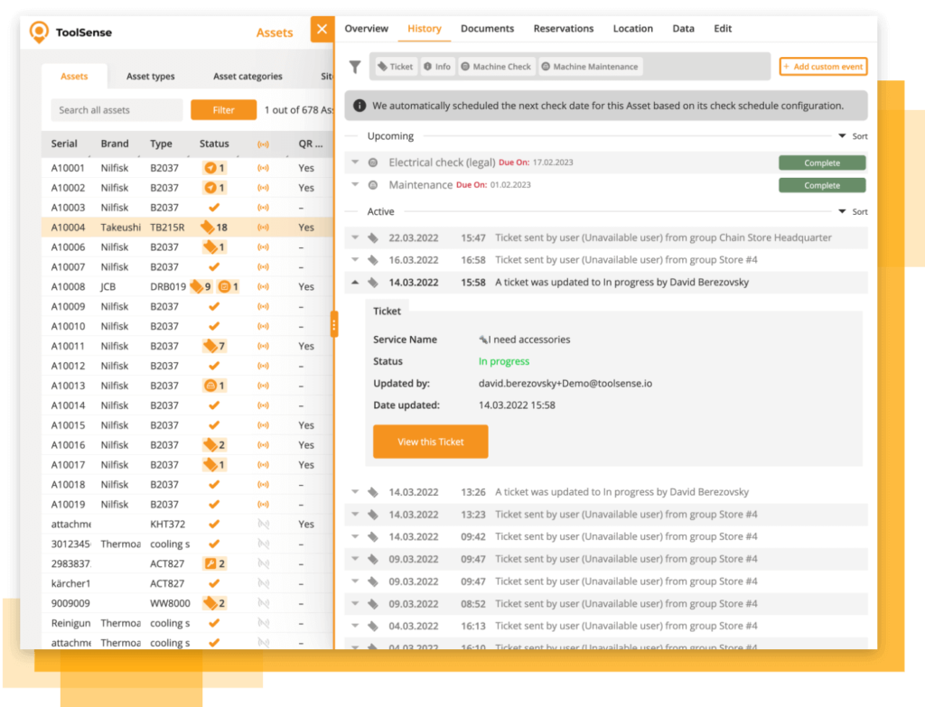 ToolSense fleet management software designed for fleet managers to track vehicles, monitor driver behavior, monitor fuel consumption and automate preventive maintenance
