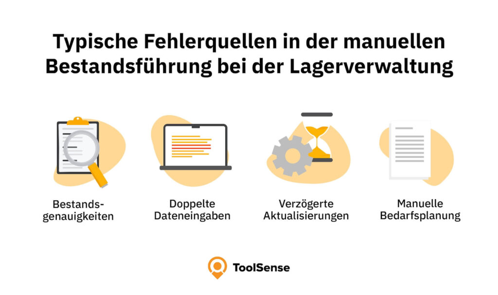 Typische Fehlerquellen in der manuellen Bestandsführung bei der Lagerverwaltung